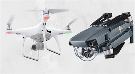 Mavic Pro Vs Phantom 4 Pro Comparison Guide For Drone Users Mavic