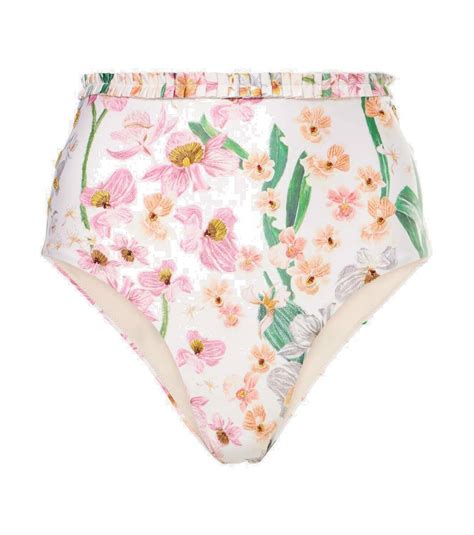 Agua By Agua Bendita Nopal Jardinera High Rise Bikini Bottom Agua By