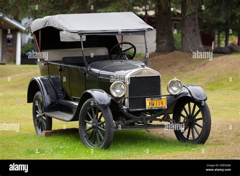Historic Car Automobile Ford Model T Tin Lizzie Flivver Stock Photo