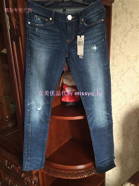 Купить Джинсы женские Мода заклепки декоративные потертые джинсы Джуси ...