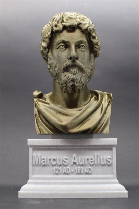 Marcus Aurelius Roman Emperor and Philosopher 7 inch 3D | Etsy