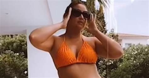 Jacqueline Jossa Looks Incredible In Orange Bikini As She Shares Inspiring Body Positivity