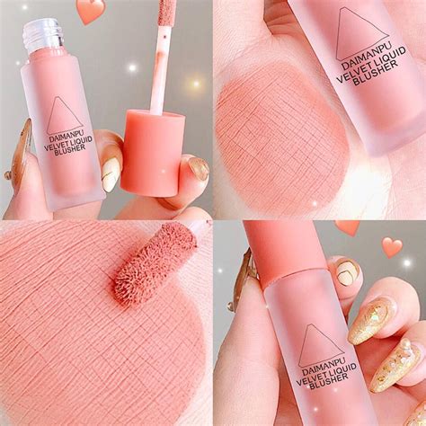 Colors Liquid Blush Natural Brighten Skin Color Nude Makeup Rouge Eyeshadow Blusher Shopee