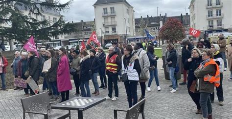 Fonction Publique Personnes Manifestent Saint L Saint L