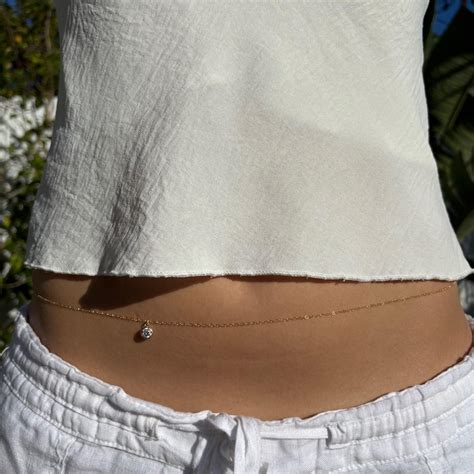 Belly Chain For Bikini Etsy