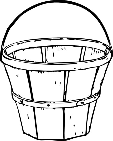 Easter Basket Outline Clipart Best
