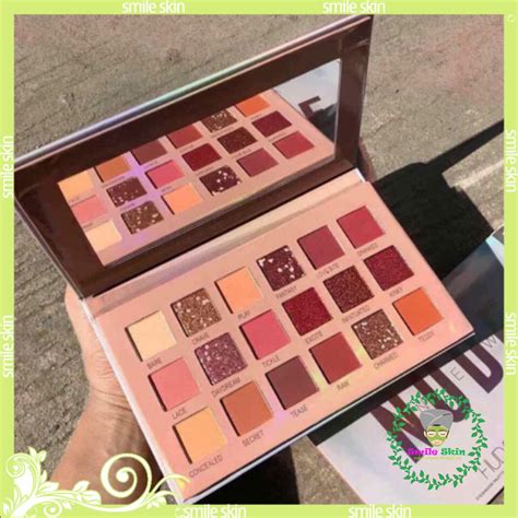 bảng 18 màu mắt NUDE HUDA chính hãng nội địa trung mày mò Shopee Việt Nam