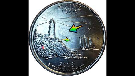 2003 Maine Quarter Error Youtube