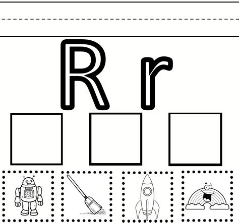 Free Printable Preschool Worksheets For The Letter R Free Printable