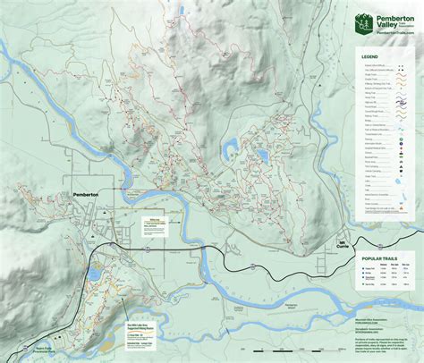 Pemberton Trail Map - PVTA