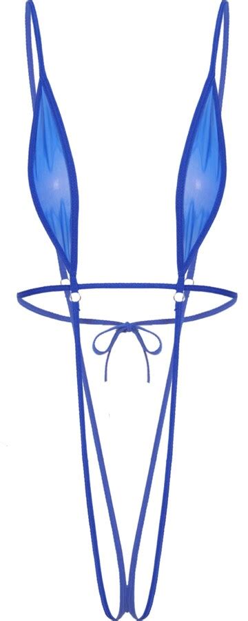 Chictry Sexy Women S Sling Shot Micro Mini Monokini Bikini Thong One