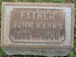 John Karns (1832-1908) - Find a Grave Memorial