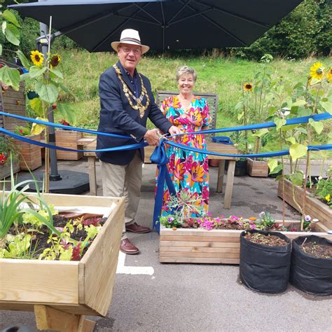 New Garden Area Opened At Bridport Connect Day Centre Local News