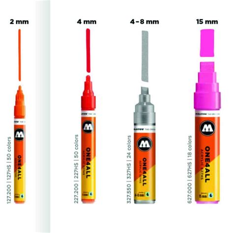 MOLOTOW ONE4ALL Marker 12er Set - 227HS Main-Kit 1