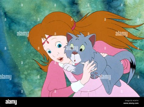 Princess And The Goblin Cat Curtain