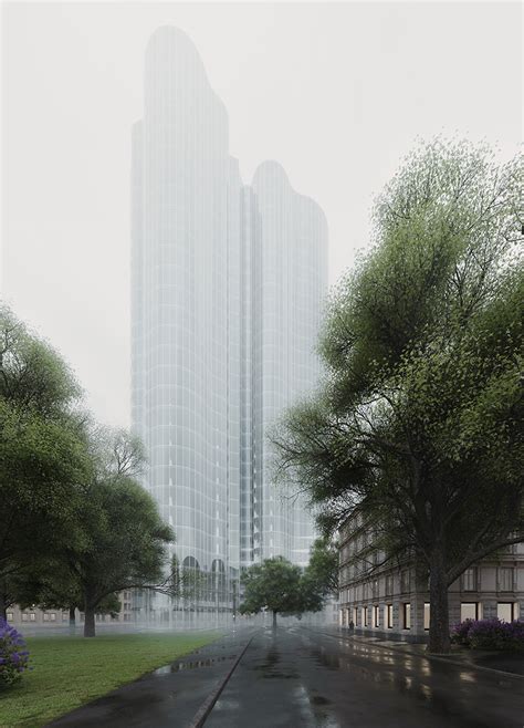 Unbuilt Mies Van Der Rohe Skyscrapers Brought To Life By Zumo