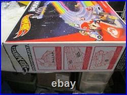 Car Track Set NEW Hot Wheels Mario Kart Rainbow Road Raceway Track Set IN HAND SHIPS TODAY