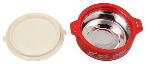 Plastic Hot Pot Insulated Casserole Stainless Steel Litres Multicolor For Kitchen At Rs