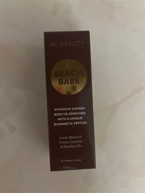 Nl Beauty Beach Babe Intensive Suntan Body Oil Enriched Ml Fl Oz Inci Beauty