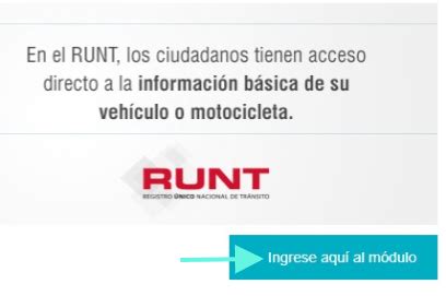 RUNT Por Placa Una Forma Muy Sencilla De Consultar