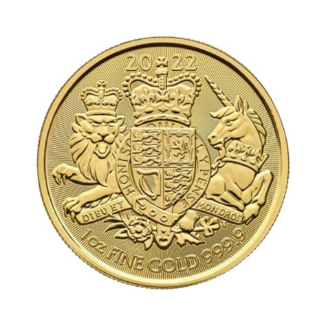 Златна монета 1 oz. Кралски Оръжия 2022 | igold инвестиционно злато
