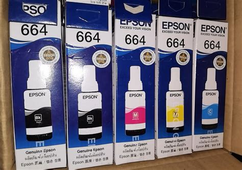 Epson 664 ink, Computers & Tech, Printers, Scanners & Copiers on Carousell