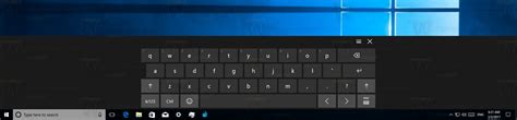 Add Or Remove Touch Keyboard Button From Windows 10 Taskbar Familia Images