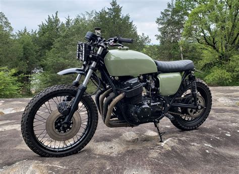 Honda Cb750 Scrambler By Racingsmith Bikebound