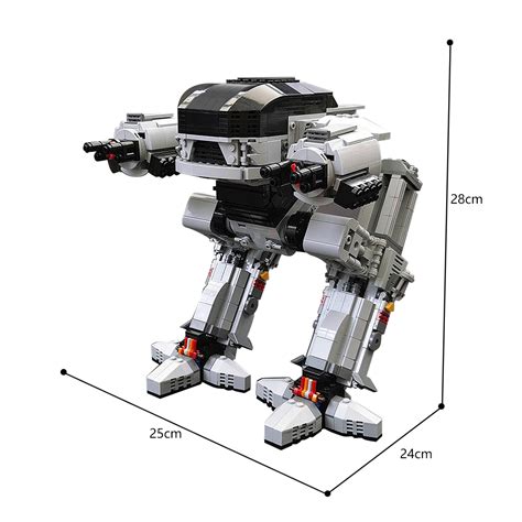 Robocop Ucs Scale Ed Mocbrickland Movies And Games With