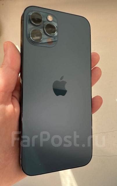 IPhone 12 Pro 128гб. Ростест. Полный комплект, синий, б/у, в наличии ...