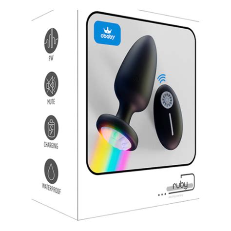 RUBY ANAL PLUG BLACK PURPLE Teasemenow