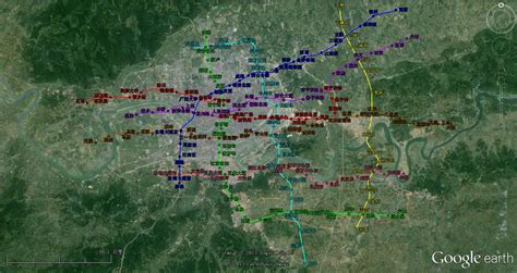 方舆 交通地理 南宁轨道交通八线规划大图 及2020年计划 Powered By Phpwind