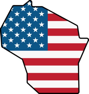 Wisconsin Map PNGs for Free Download