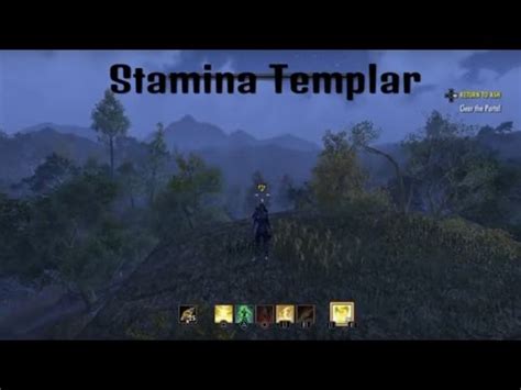 Eso Stamina Templar Pvp Outnumbered Vx Gear Setup Youtube