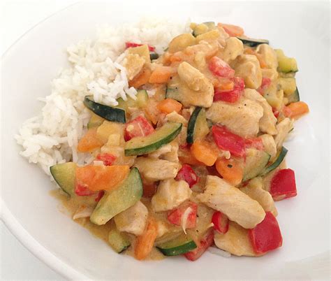 Thai Kokosnuss Gem Se H Hnchen Curry Von Crini Chefkoch De