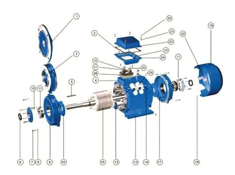 Электродвигатель АИР и АИРЕ | Купить запчасти на электромотор