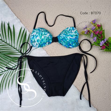 Jual Bikini Set Model Bow Kupu Freesize Bikini Pantai Sexy Sereia Shopee Indonesia