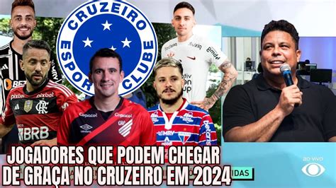 JOGADORES QUE PODEM CHEGAR DE GRAÇA NO CRUZEIRO EM 2024 TRABALHA