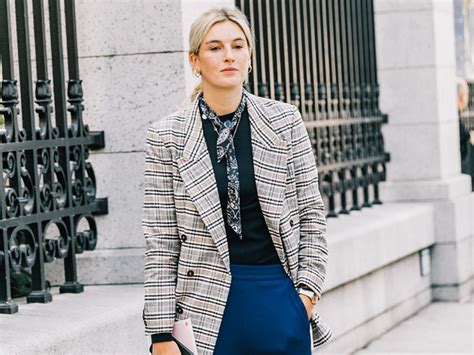 5 Maneras De Llevar Un Blazer Para Mujer Who What Wear Teal Sound