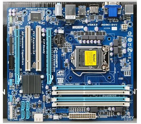original motherboard for Gigabyte GA B75M D3H LGA 1155 DDR3 boards B75M ...
