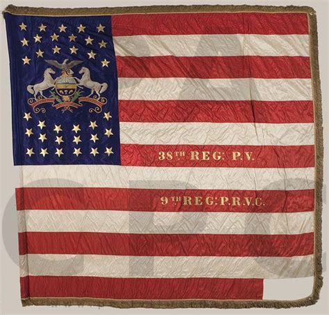 38th Pennsylvania Infantry 9th Pennsylvania Reserves National Colors