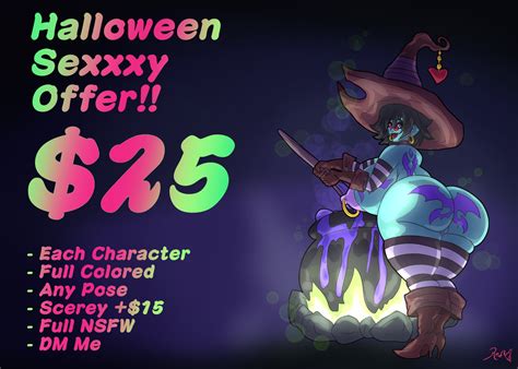 Halloween Sexxxy Offer By RedHare Hentai Foundry
