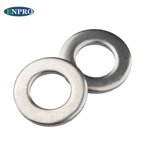 Heavy Duty JIS B1256 Metal Stainless Steel Plain 304 316 M2 M3 M4 M5 M6