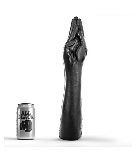 All Black AB Fist Dildo