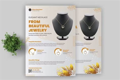 20 Luxury Jewelry Flyer Templates Decolore