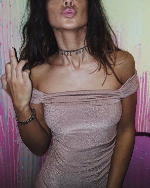 Hair Clothing Shoulder Lip Pink Porn Pic