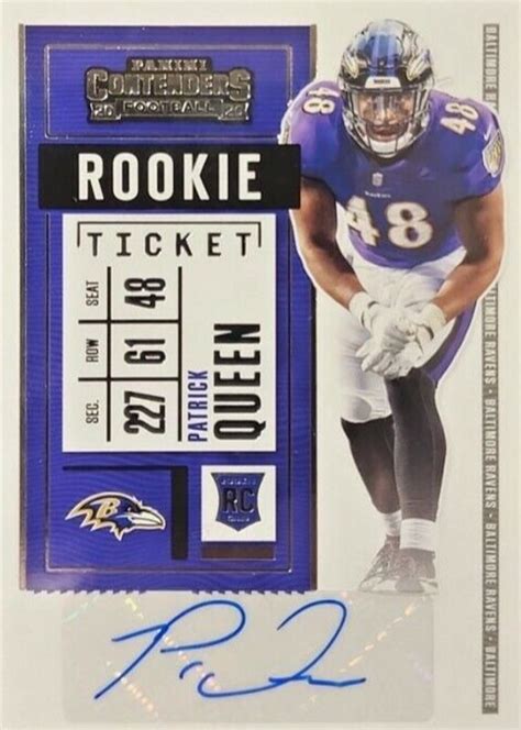 Patrick Queen 2020 Contenders 151 Rookie Ticket Auto Price Guide