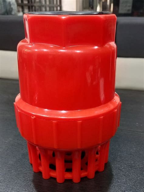 Red Plastic Pvc Foot Valve At Rs 85 Piece In Rajkot ID 25909303755