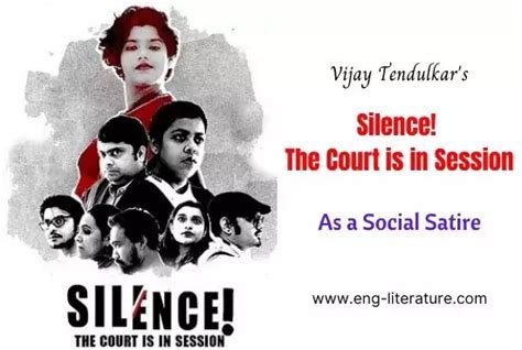 Silence! The Court is in Session as a Social Satire - All About English ...