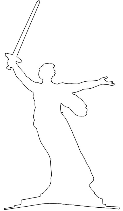 Рисунки карандашом для срисовки Родина Мать (15 фото) 🔥 BipBap.ru